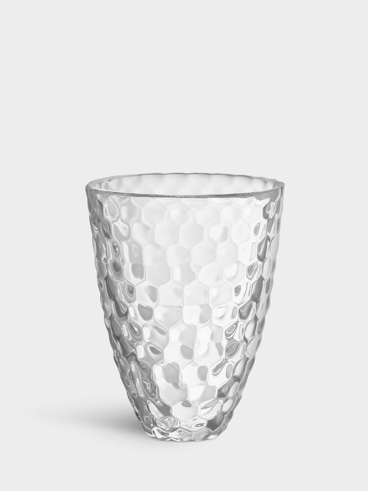 ORREFORS Raspberry vase 16cm